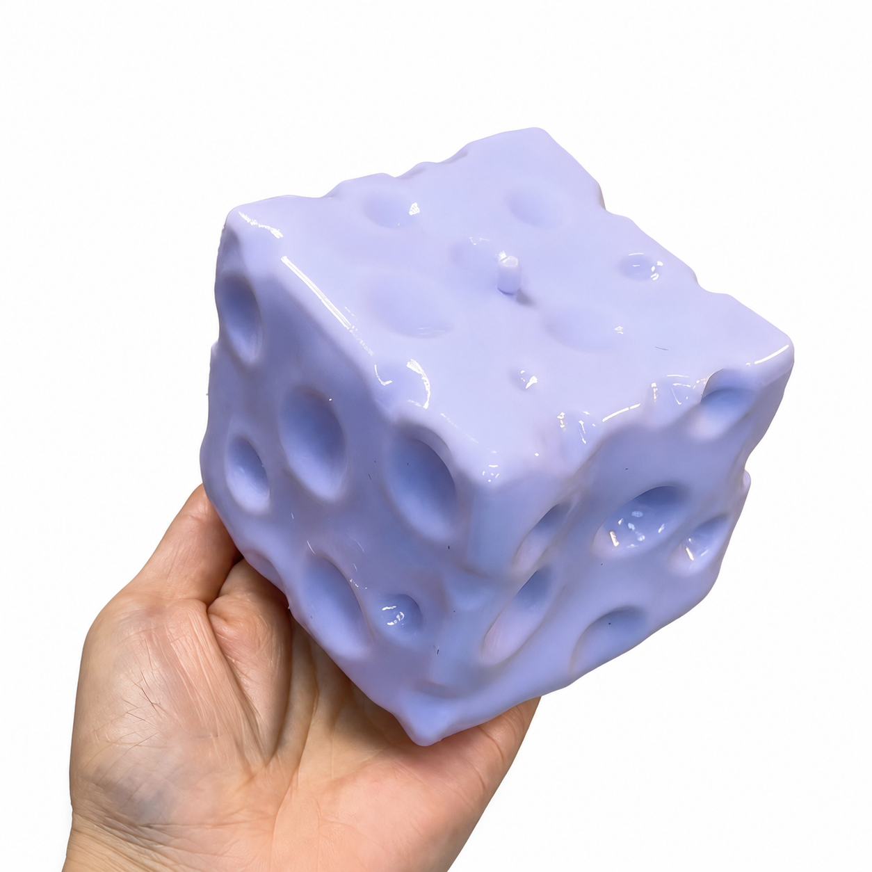 Cheese Cube Squishy | Soft Food Sensory Stress Relief Fidget Toy