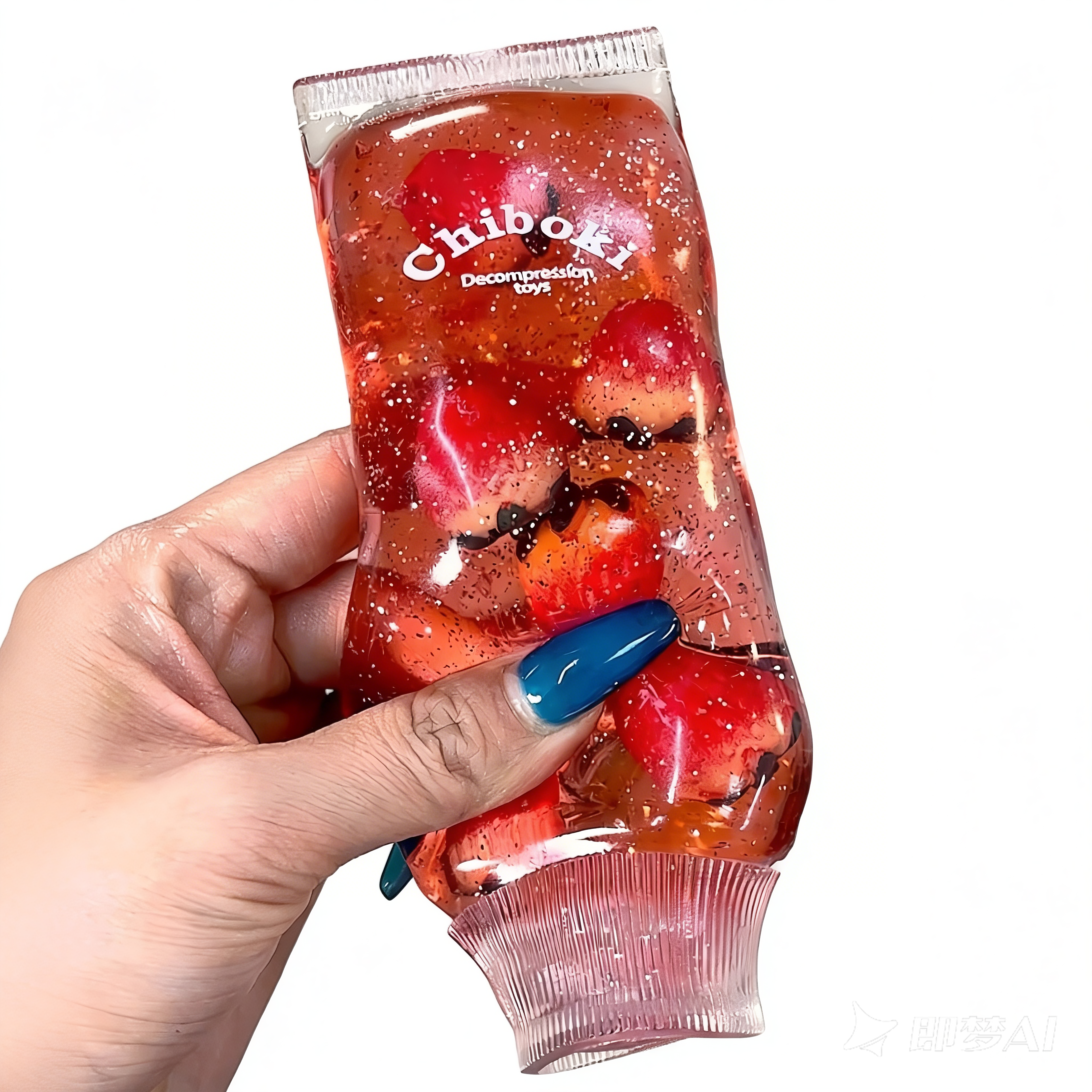 Strawberry Toothpaste Squishy | Non-Rebound Sensory Stress Relief Fidget Toy