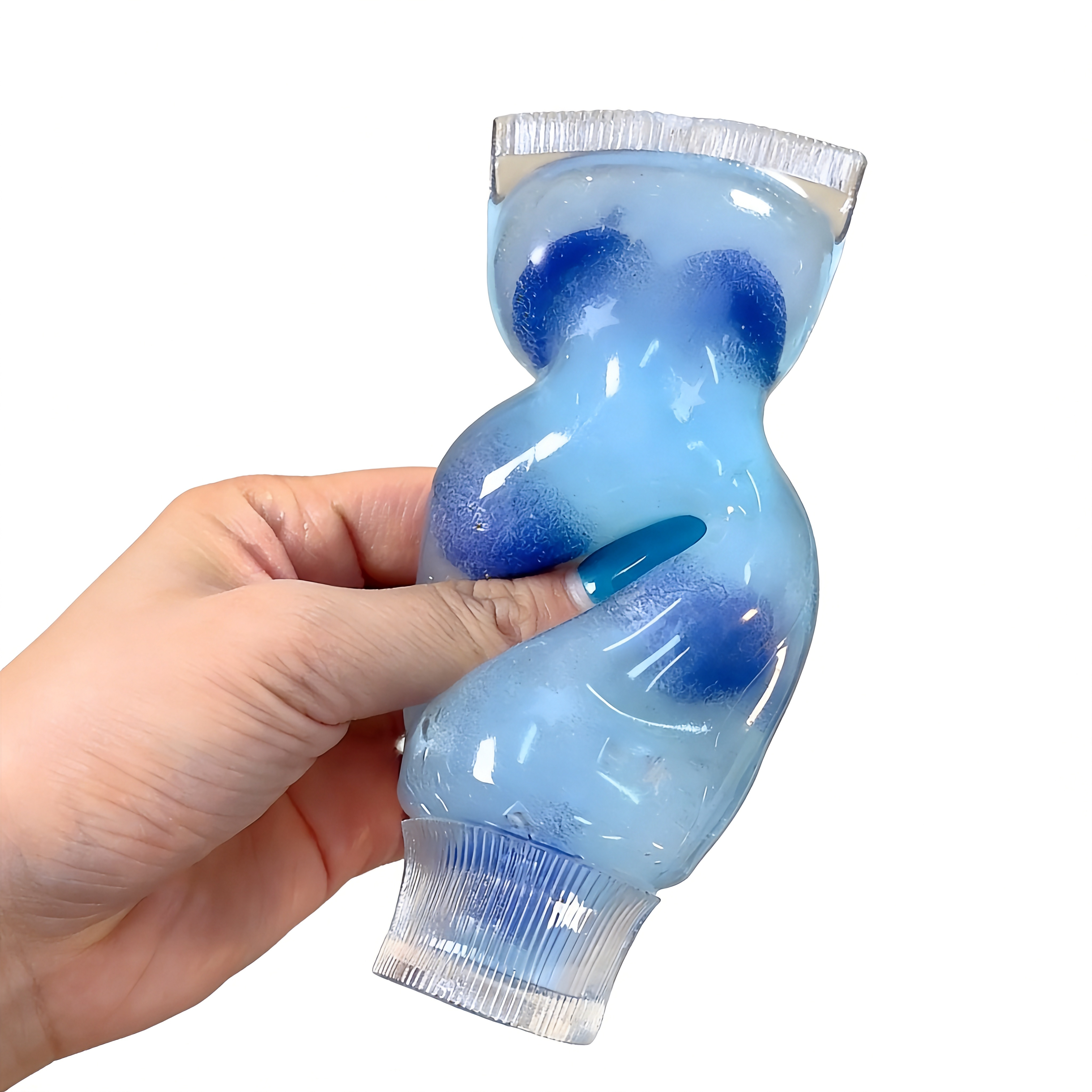 Blueberry Toothpaste Squishy | Non-Rebound Sensory Stress Relief Fidget Toy